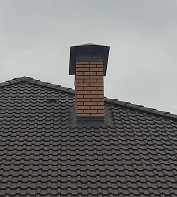 Монтаж дымохода через крышу